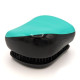 Гребінець для волосся Tangle Teezer Compact матовий чорно-бірюзовий