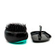 Гребінець для волосся Tangle Teezer Compact матовий чорно-бірюзовий