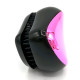 Расческа для волос Tangle Teezer Compact глянцевая черно-розовая