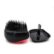 Гребінець для волосся Tangle Teezer Compact матовий чорно-червоний