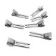 Зажимы для волос Curl Clips Metal с 2-мя зубьями плоские металлические 46 мм