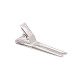 Зажимы для волос Curl Clips Metal с 2-мя зубьями плоские металлические 46 мм