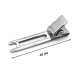 Зажимы для волос Curl Clips Metal с 2-мя зубьями плоские металлические 46 мм