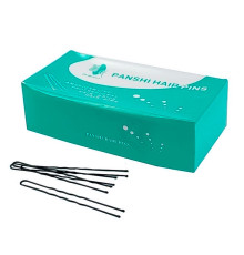 Заколки для волос Hair Pins волнистые 50 мм черные