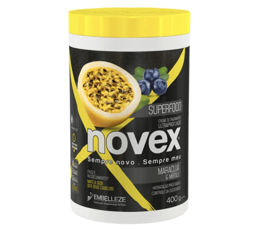 Суперфуд маска для волосся Novex Maracuja & Mirtilo