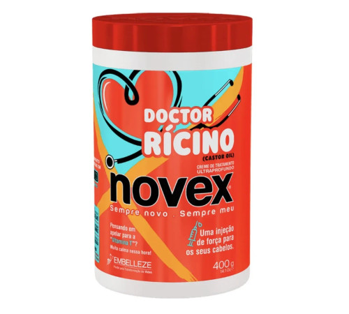 Суперфуд маска для волосся Novex Doctor Ricino