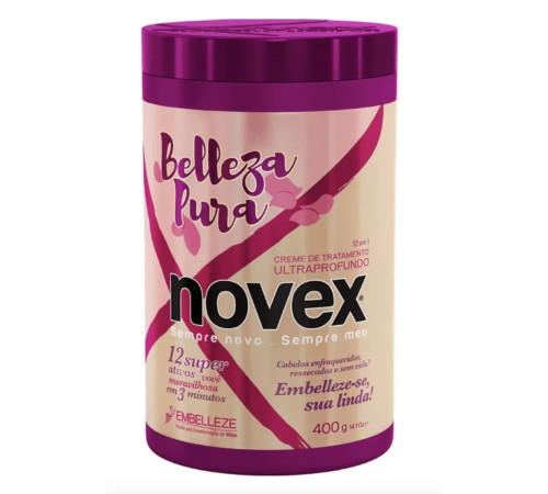 Суперфуд маска для волос Novex Belleza Pura