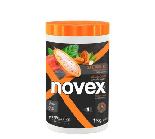 Суперфуд маска для волосся Novex Cacau & Amendoas