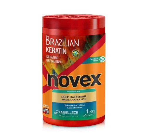 Суперфуд маска для волос Novex Brazilian Keratin