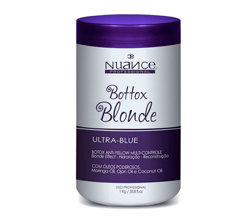 Ботокс Nuance Bttox Matizador Blonde Anti-Yellow для блонду та освітленого волосся, 1000 мл (заводська)