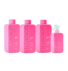 Набір для холодного відновлення волосся Nuance Glow Day Kit, 100/100/100/50 г (розлив)