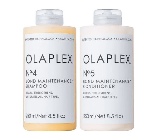 Набір Olaplex Bond Maintenance No.4&No.5 шампунь та кондиціонер для всіх типів волосся, 2х250 мл