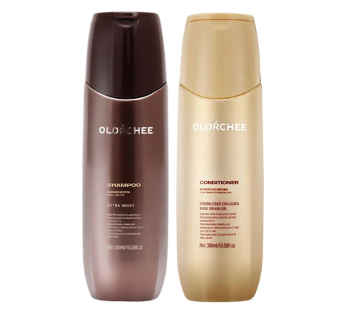 Набір Olorchee Nourshing Moisture DUO шампунь і кондиціонер для живлення та зволоження волосся 2х300 мл