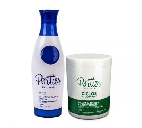 Набір бoтoкc-нанопластика Portier Ciclos B-TOX Unique, 2х1000 мл (заводські)