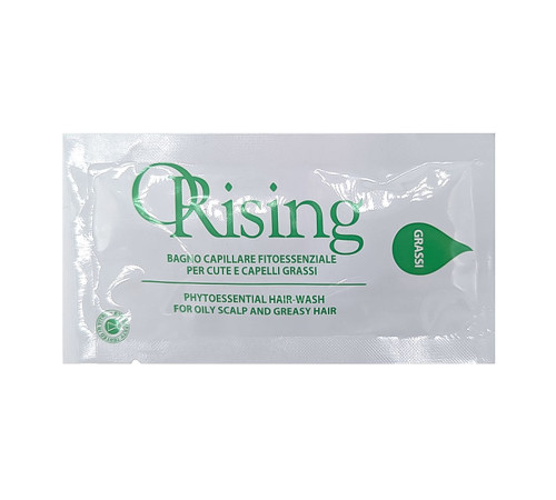 Фитоэссенциальный шампунь ORising Grassi Shampoo для жирной кожи головы и волос, пробник саше 10 мл