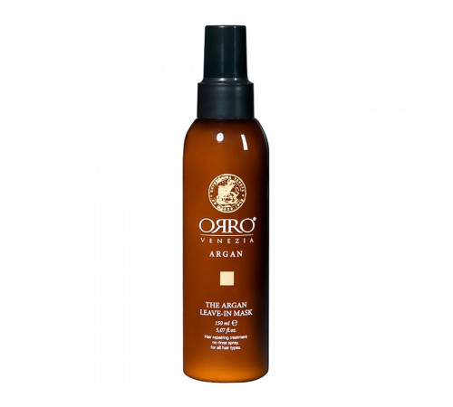 Спрей-маска ORRO Argan Leave-in Mask з олією аргани для відновлення волосся, 150 мл