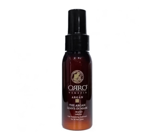 Спрей-маска ORRO Argan Leave-in Mask з олією аргани для відновлення волосся, 50 мл