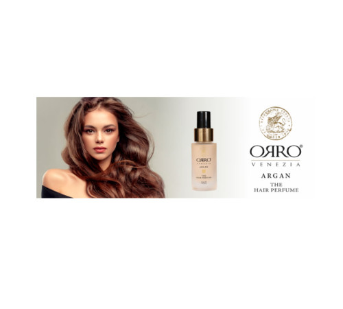 Парфум для волосся ORRO Argan The Hair Perfume з легким ароматом лимона, 30 мл