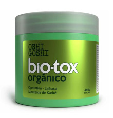 Ботокс Oshi Goshi Bio-Tox Organico Queratina Manteiga de Karite для розгладжування та відновлення волосся, 480 г
