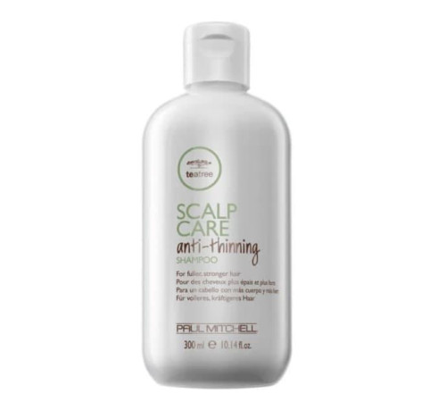 Безсульфатний шампунь для тонкого волосся Paul Mitchell Tea Tree Scalp Care Anti-Thinning Shampoo (300 мл)