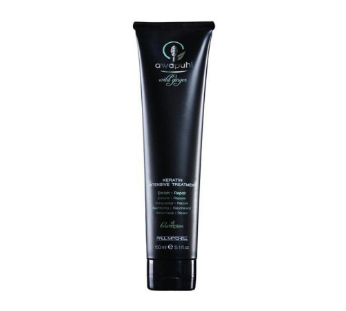 Інтенсивна зволожувальна маска для волосся Paul Mitchell Awapuhi Wild Ginger Keratin Intensive Treatment (150 мл)