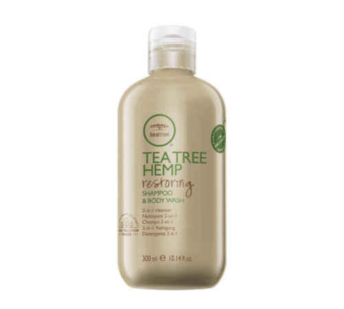 Відновлюючий шампунь та гель для душу Paul Mitchell Tea Tree Hemp Restoring Shampoo & Body Wash, 300 мл