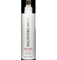 Спрей для волосся Paul Mitchell Firm Style Freeze & Shine Super Spray сильної фіксації (250 мл)