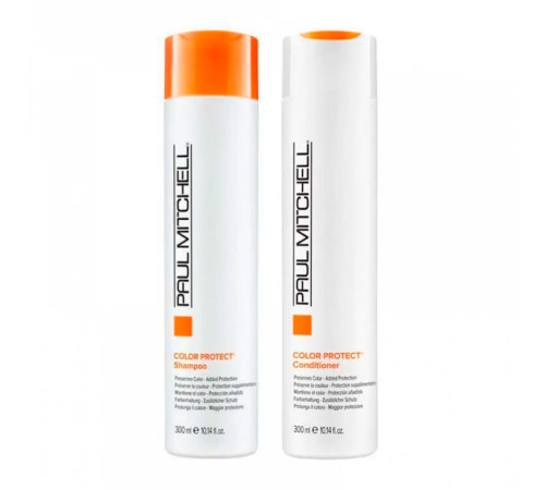Набір Paul Mitchell Color Protect шампунь та кондиціонер для захисту кольору, 2х300 мл