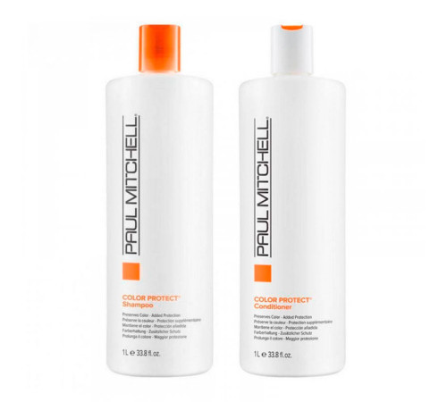 Набір Paul Mitchell Color Protect шампунь та кондиціонер для захисту кольору, 2х1000 мл