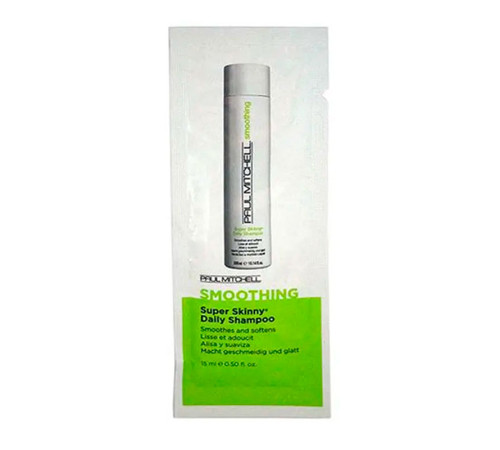 Шампунь Paul Mitchell Super Skinny Daily Shampoo розгладжуючий та випрямляючий, 7,4 мл (саше) 