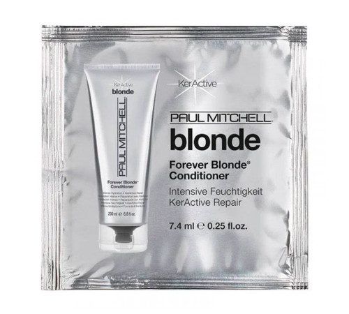 Кондиционер Paul Mitchell Forever Blonde Conditioner для светлых и окрашенных волос, 7,4 мл (саше)