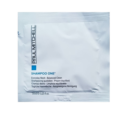 Шампунь Paul Mitchell Shampoo One для тонкого та пошкодженого волосся, 7,4 мл (саше)
