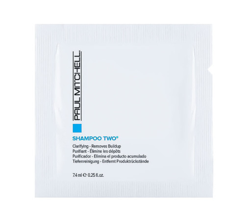 Шампунь Paul Mitchell Shampoo Two для жирного волосся, 7,4 мл (саше)