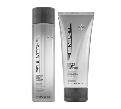 Набір Paul Mitchell Forever Blonde шампунь і кондиціонер для світлого і фарбованого волосся, 250/200 мл