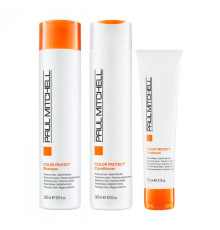 Набір для фарбованного волосся Paul Mitchell Color Protect шампунь, кондиціонер та маска для захисту кольору, 300/300/150 мл