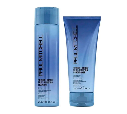 Набір Paul Mitchell Spring Loaded Frizz-Fighting шампунь і кондиціонер для кучерявого та в'юнкого волосся, 250/200 мл