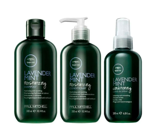 Зволожуючий набір Paul Mitchell Lavender Mint Moisturizing, 300/300/200 мл