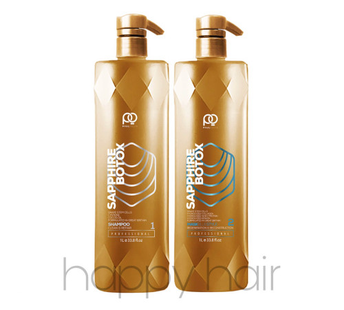 Набор ботокса для волос Paul Oscar Sapphire btox Blue