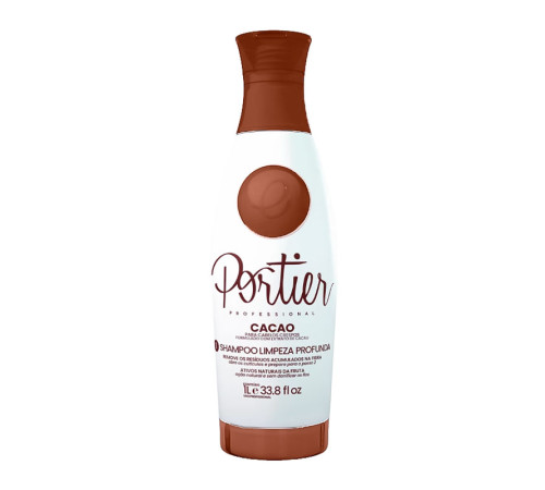 Шампунь Portier Cacao для глибокого очищення волосся, 50 г (розлив)