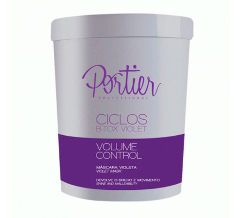 Ботокс для волосся Portier Ciclos Violet B-TOX Маsk, 1000 мл (заводська)