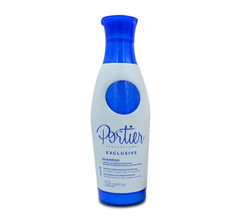 Шампунь Portier Exclusive для глибокого очищення волосся, 500 г (розлив)