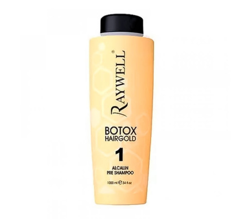 Шампунь глубокого очищения Raywell Botox Hairgold Alcalin Pre Shampoo, 200 г (розлив)