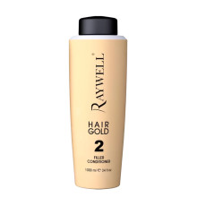 Філлер-кондиціонер Raywell Botox Hairgold Filler Conditioner для відновлення та об'єму волосся, 1000 мл (заводська)