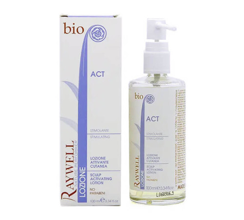 Активуючий лосьйон проти випадання волосся Raywell Bio ACT Lozione (100 мл)