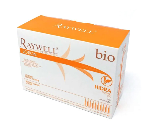 Ампули Raywell Bio Hidra Lotion лосьйон для реконструкції волосся, 10 мл (1 ампула)