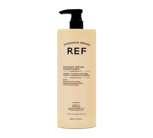 Кондиціонер REF Ultimate Repair Conditioner для глибокого відновлення волосся, 1000 мл (заводська)