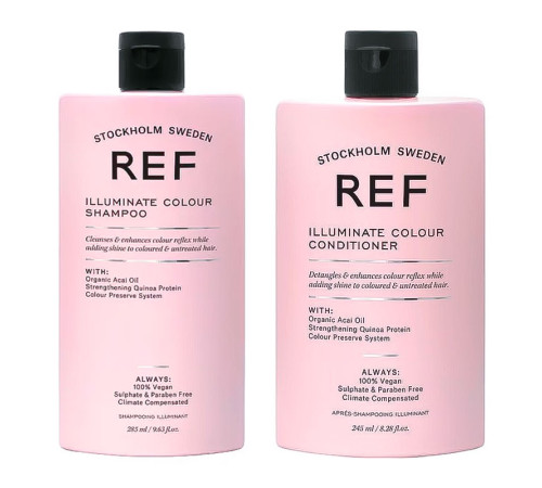 Набір "Для фарбованого волосся" REF DUO Illuminate Colour шампунь та кондиціонер, 285/245 мл