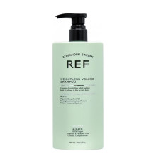 Шампунь REF Weightless Volume Shampoo для объема волос, 600 мл (заводская)