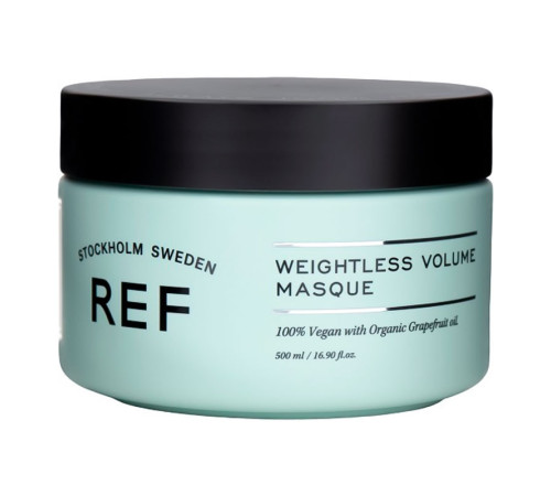 Маска REF Weightless Volume Masque для об'єму тонкого волосся, 500 мл (заводська)