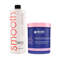 Набор бoтoкca для волос Richee Soul Blond, 100/200 г (разлив)